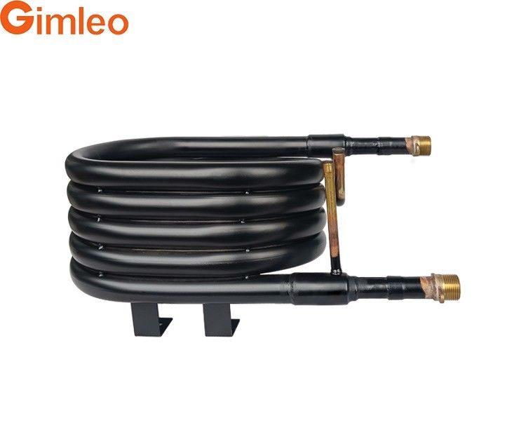 15kW fuente de tierra bomba de calor intercambiador de calor GY-0154C con 1 pulgada de conexión de agua