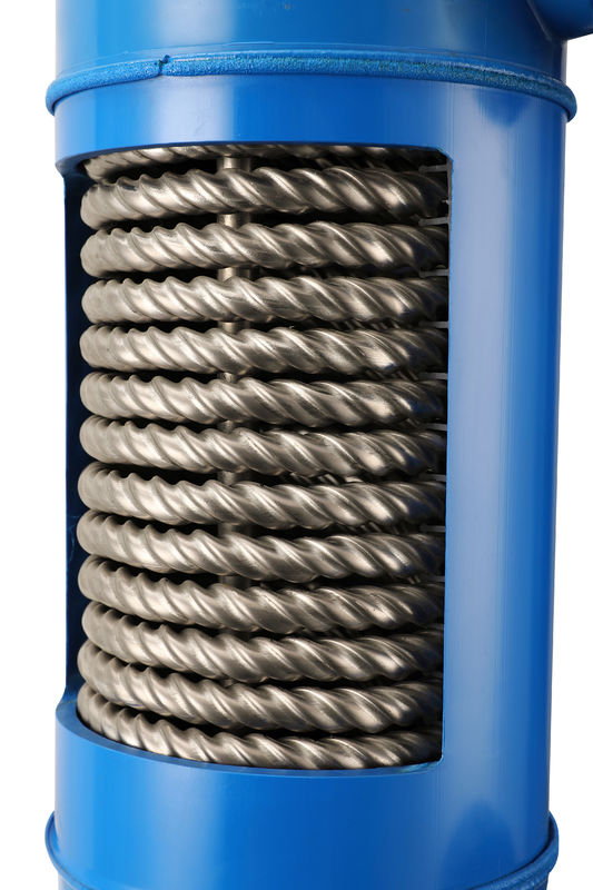 Intercambiador de calor sin costura de tubo de titanio puro MHTA-0.75