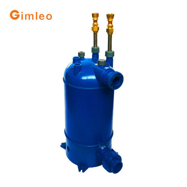 83.44KW Titanio agua a agua intercambiador de calor ahorro de energía para la piscina caldera