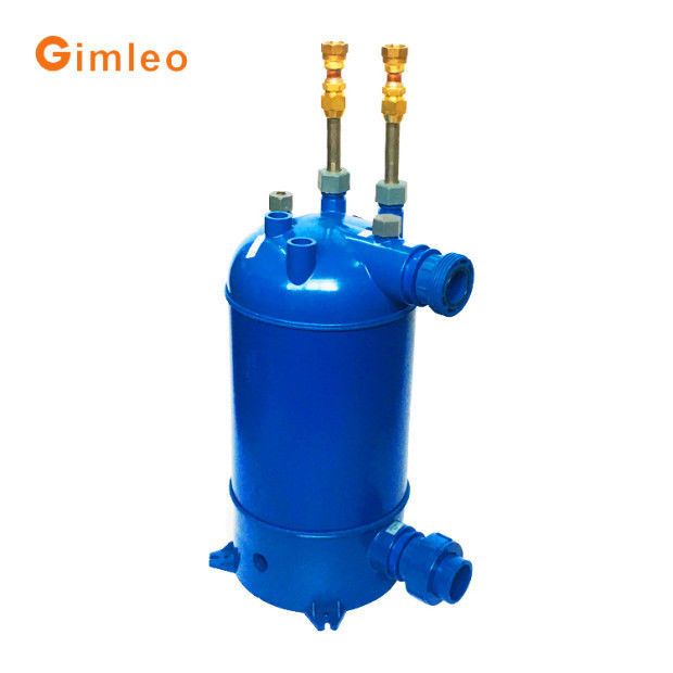 83.44KW Titanio agua a agua intercambiador de calor ahorro de energía para la piscina caldera