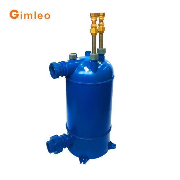 83.44KW Titanio agua a agua intercambiador de calor ahorro de energía para la piscina caldera