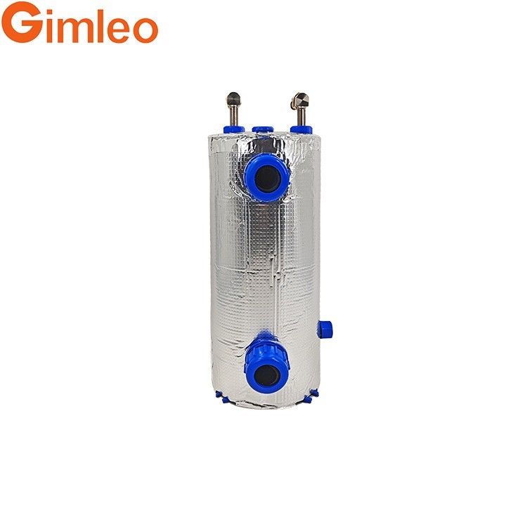 Flujo de agua 2.0 M3/h Intercambiador de calor de titanio con aislamiento de grado ETA-1.5 TA1