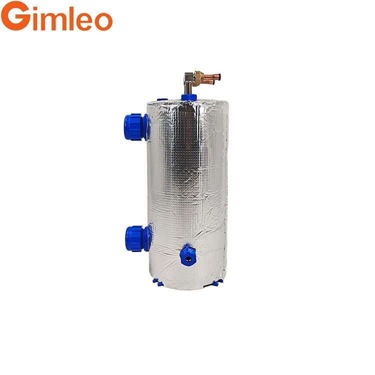 Flujo de agua 2.0 M3/h Intercambiador de calor de titanio con aislamiento de grado ETA-1.5 TA1