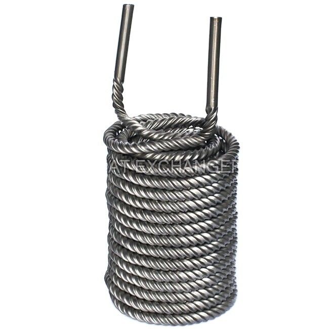 Volante de refrigeración de titanio de grado TA1 9.52 mm 12.7 mm 16 mm 19 mm para transferencia de calor