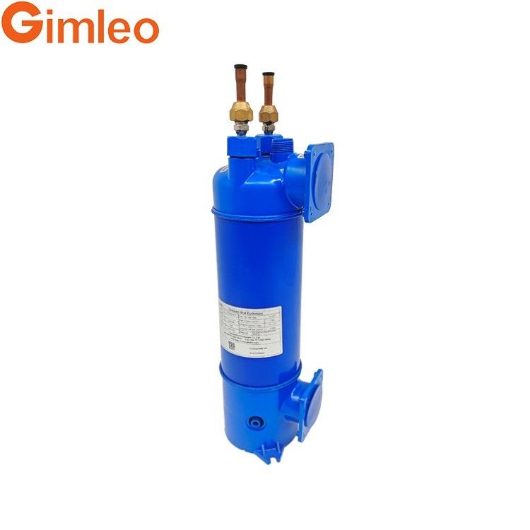 Intercambiadores de calor de piscina de 3 HP MHTA-3 con cáscara de PVC / salida de refrigerante de 9,52 mm
