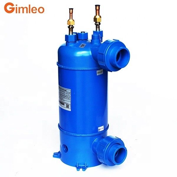 Intercambiador de calor de tubo de titanio MHTA-3 con concha de PVC / 12.7 conector de refrigerante