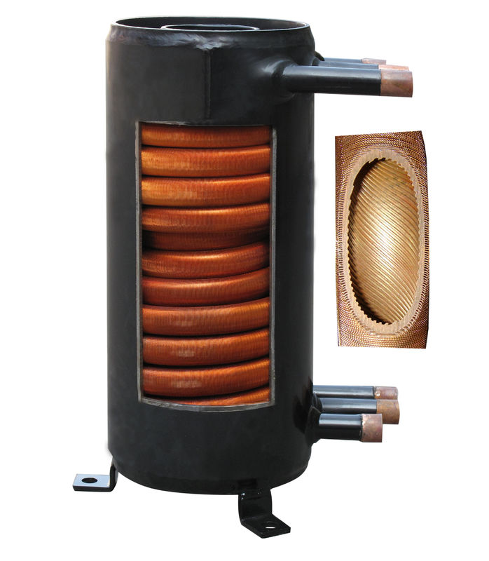 Tubo de cobre T2 / TP2 con intercambiador de calor GAH05-CMF con capacidad de refrigeración de 10 kW