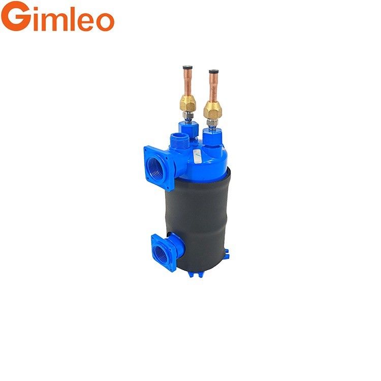 9.52mm Entrada de refrigerante 2.6kw Mini intercambiador de calor de titanio MHTA-0.75 para la minería de energía