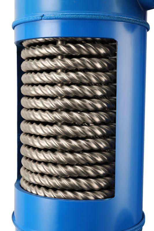 Cambiador de calor de condensador de tubo de titanio MHTA-1 para la industria alimentaria en modo calor / frío