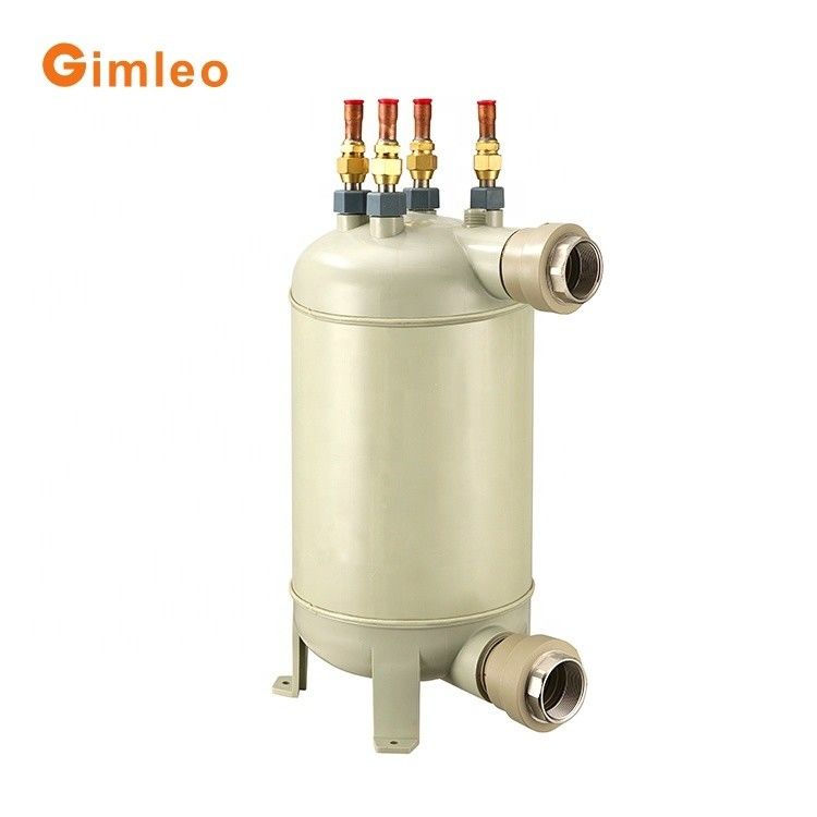 HTS-7 PPR Shell Soldado 12,7 mm tubo de titanio intercambiador de calor para el ajuste de temperatura