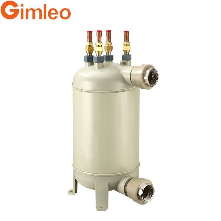Intercambiador de calor de titanio con concha de alta temperatura PPR HTS-5 Tipo A para calentadores de cámara de vapor