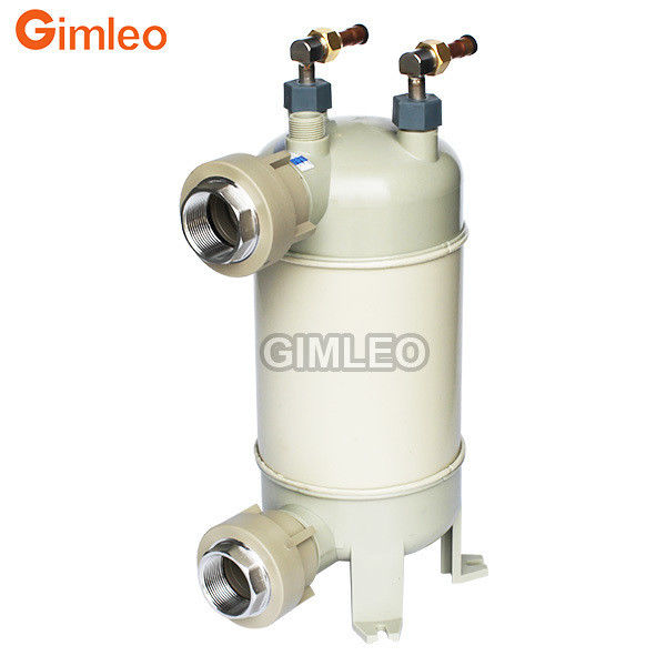 Intercambiador de calor HTS-10 de alta temperatura con agua y presión lateral del refrigerante