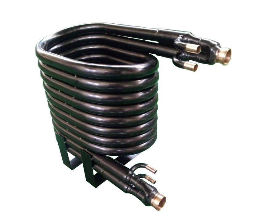 Intercambiador de calor de tubo en tubo para sistemas HVACR 20HP 88KW Evaporador de condensador Tecnología de optimización estructural Diseño patentado