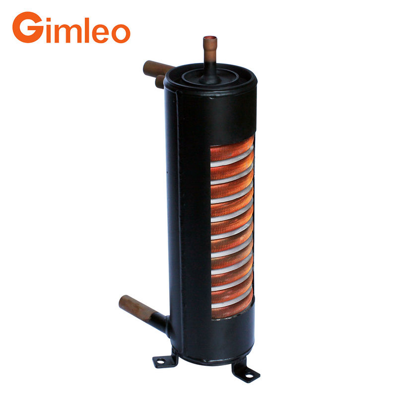 Intercambiador de calor de tubos de cobre de 22 mm con cáscara RAH08-CME para intercambiador de calor de condensador de tubos Precio razonable Alta eficiencia