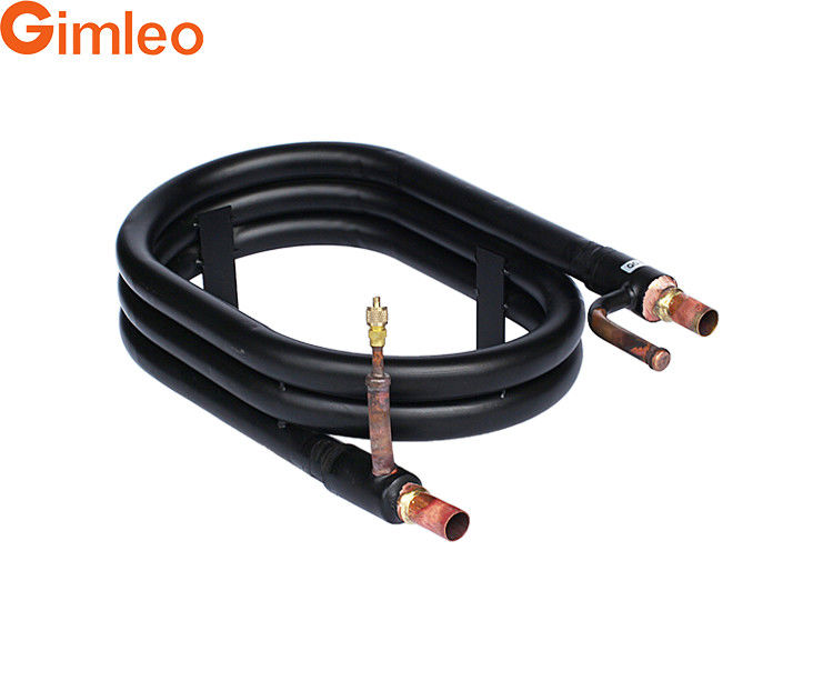 R407c Intercambiador de calor de tipo refrigerante tubo en U para refrigeración industrial con presión lateral de agua de 2,5Mpa