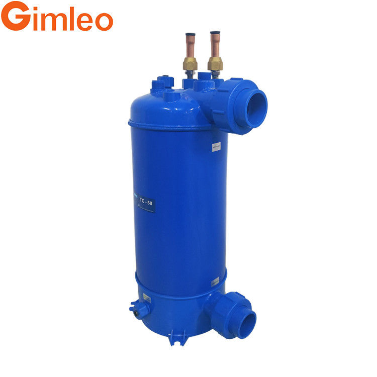 Gimleo MHTA-5 Intercambiador de calor de agua de mar Solución definitiva para la transformación de piscinas 330 * 240 * 650mm Y flujo de agua de 7,5m3/H