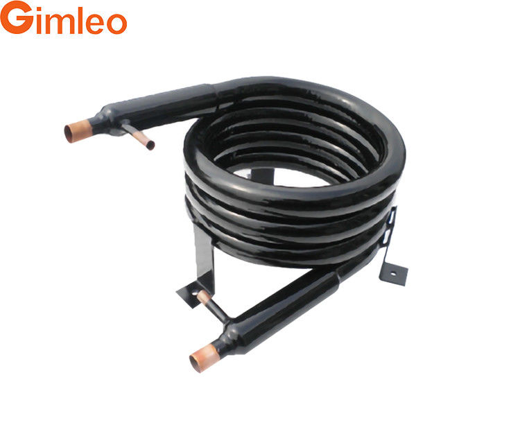 Intercambiador de calor de tubo en tubo compacto GY-0060C para y bomba de refrigerante con tubos de cobre