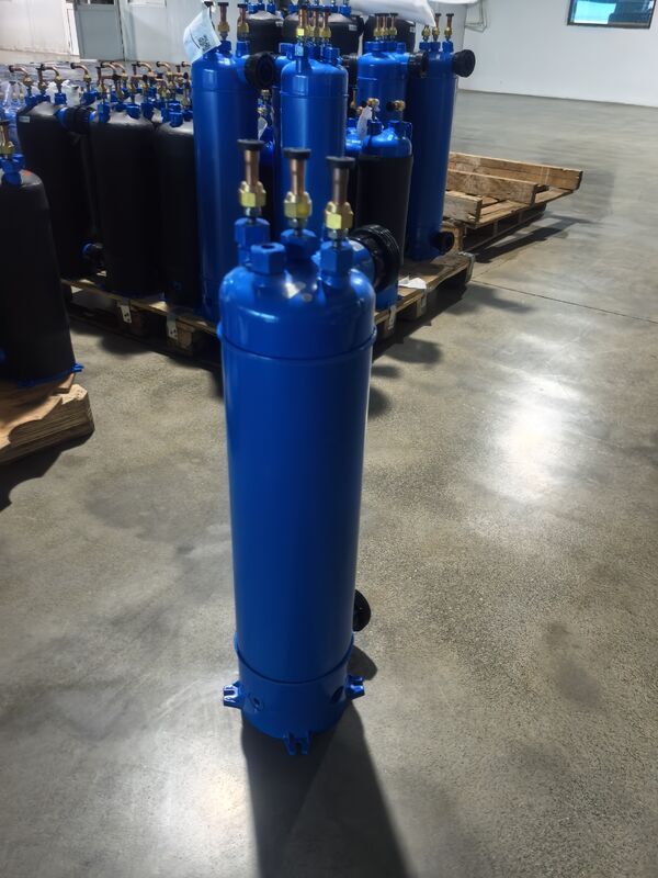 Tubo de titanio TA1 Intercambiador de calor de piscina MHTA-3 Instalación horizontal o vertical Rango de temperatura de trabajo de 0 a 45 grados centígrados Y larga duración