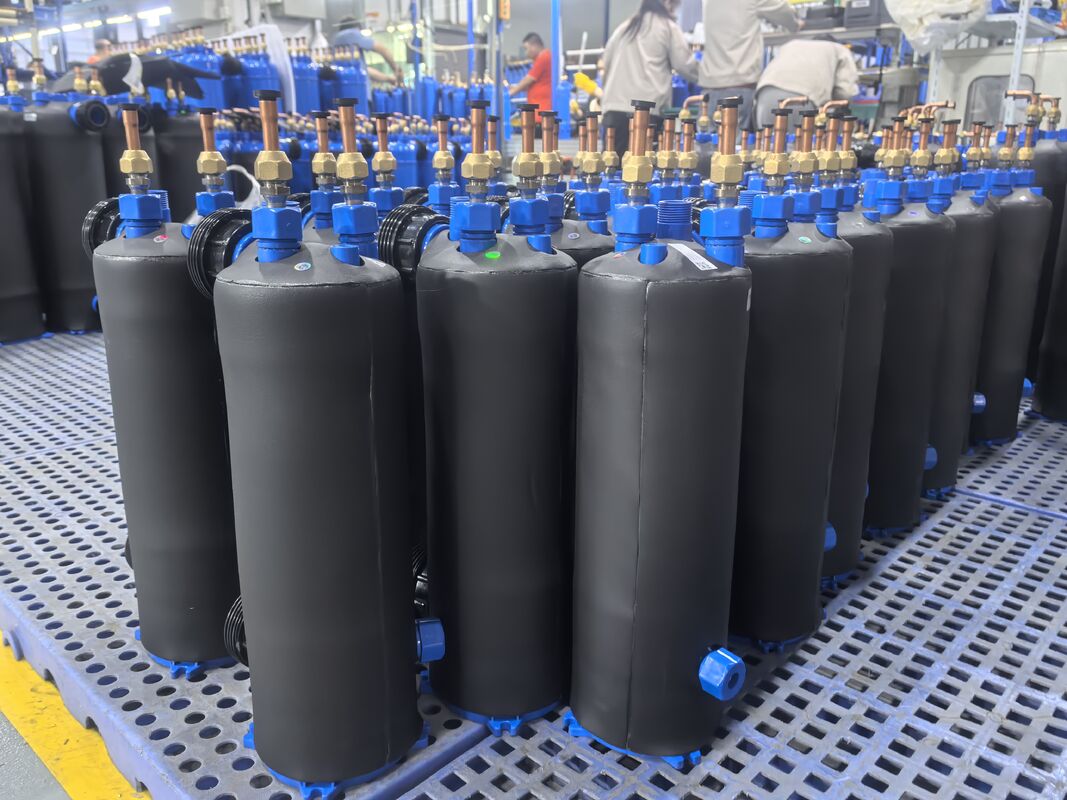 Intervalo de temperatura del agua de 0 a 45 grados Intercambiador de calor de agua de mar MHTA-1.5 para instalación vertical u horizontal utilizado como condensador o evaporador