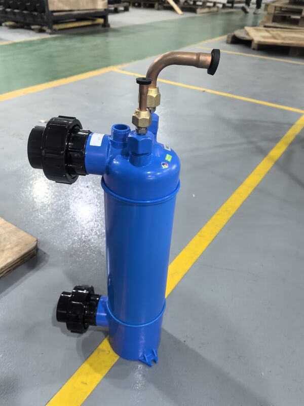 Condensador o evaporador de intercambio térmico de agua de mar MHTA-2 Dispositivo que ofrece un rendimiento para la gestión térmica entre 5 y 50 kg