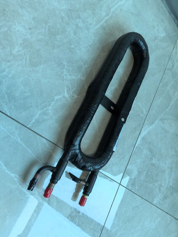 Acero inoxidable HVAC intercambiador de calor coaxial que ofrece 3 4 Inch Conexión de agua compatible con varias instalaciones HVAC