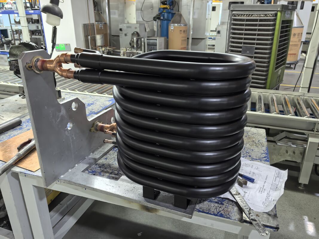 R22 Tipo de refrigerante Intercambiador de calor coaxial longitud del tubo de 1 a 10 M Rango de presión de 0,1 a 10 MPa Diseñado para soluciones de enfriamiento