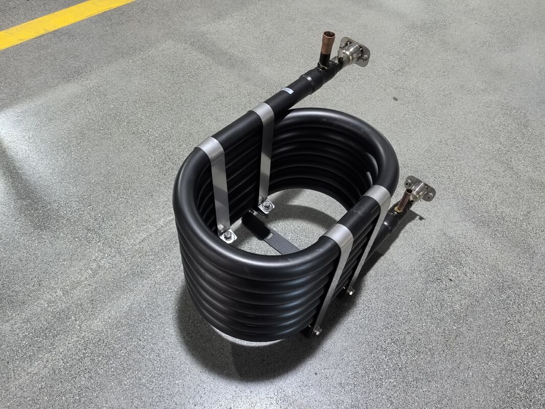 Intercambiador de calor coaxial personalizable de acero inoxidable de 4 mm de espesor de placa que proporciona soluciones duraderas y de intercambio térmico