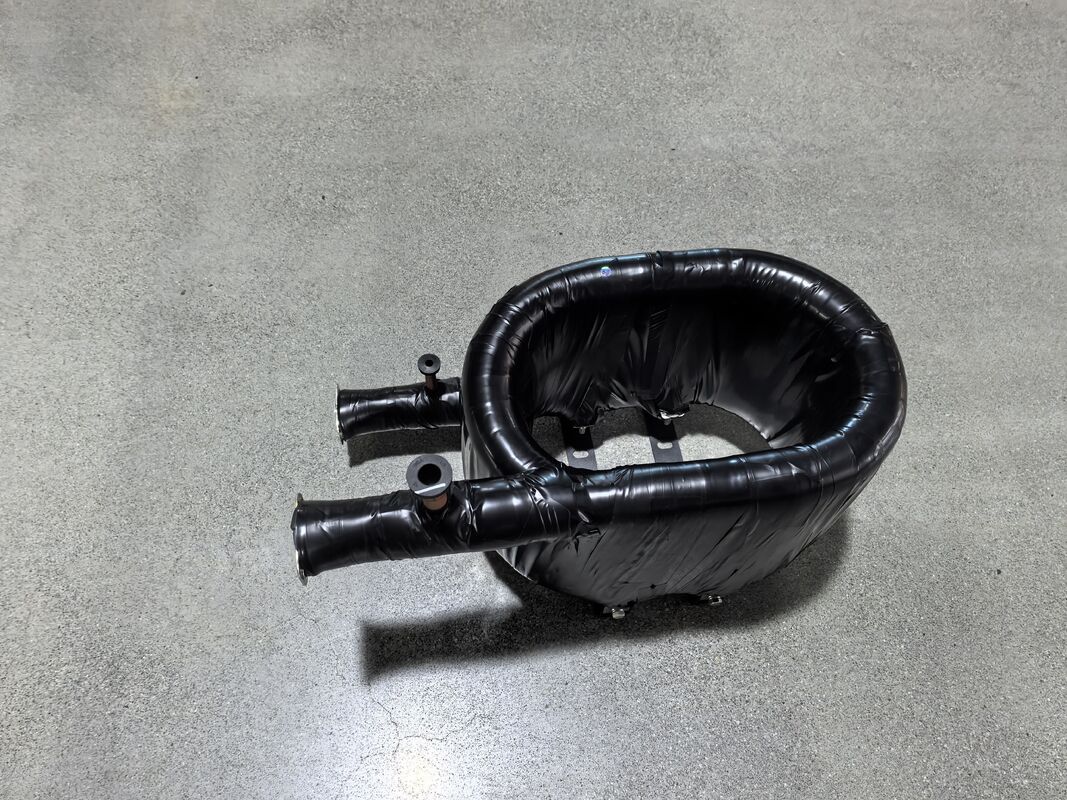 Capacidad de calefacción de 6 a 300 kW Intercambiador de calor de agua caliente de acero inoxidable concha de cobre tubo duradero equipo de transferencia de calor