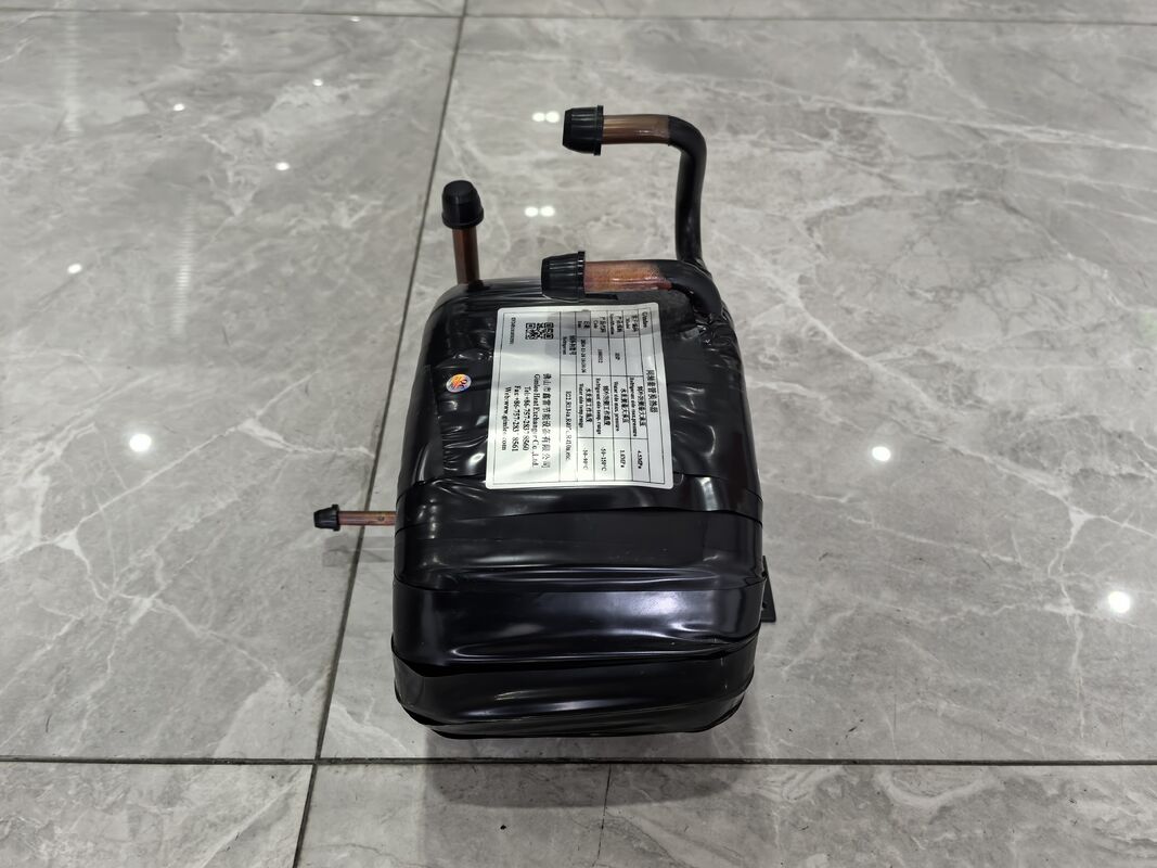 Espejo de pintura antirruja negra intercambiador de calor de agua caliente para 5 a 300 kg de capacidad que proporciona soluciones duraderas y de transferencia de calor