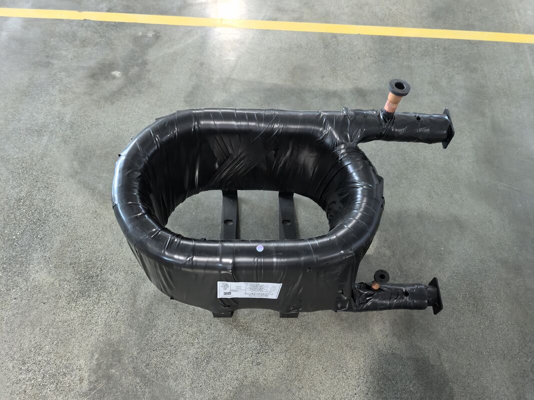 Presión máxima de trabajo 5.0MPa Exchanger de calor coaxial Ancho mm 140 que proporciona una prevención efectiva de la congelación para la gestión térmica