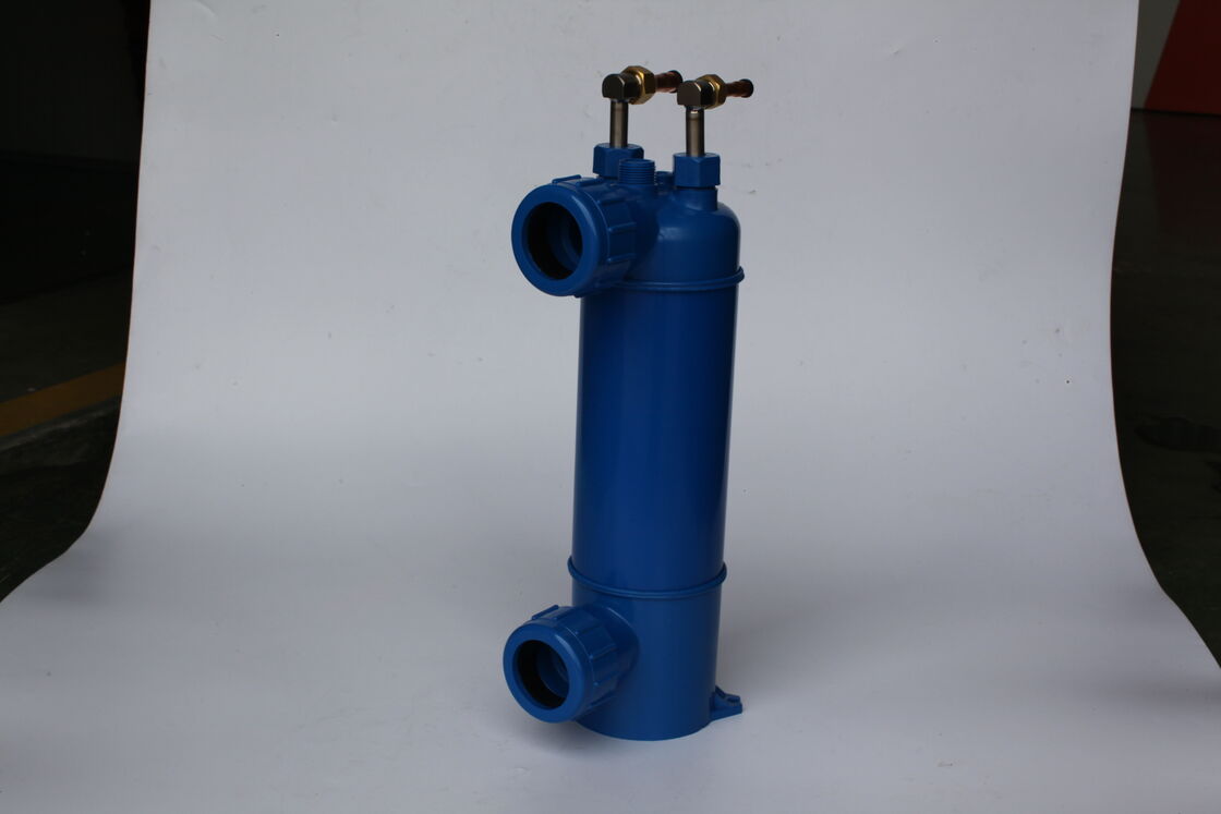 Como Intercambiador de Calor de Titanio para Clientes con Sistema Único, Doble o Triple Construido con Titanio Puro y Acero al Carbono para Transferencia de Calor