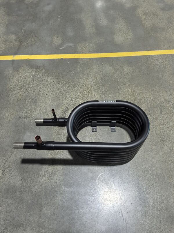 1.0Mpa Presión lateral del agua Intercambiador de calor coaxial con construcción de acero inoxidable y capacidad de calefacción de 6-36 kW