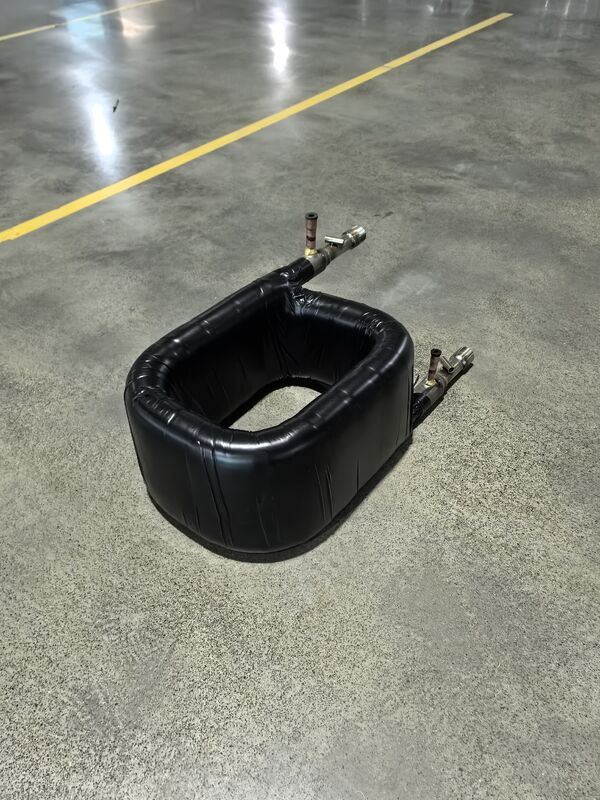 R32 Intercambiador de calor coaxial de refrigerante con presión lateral del agua de 1,0 Mpa y área de transferencia de calor de 0,3 a 2 M2 para aplicaciones marinas