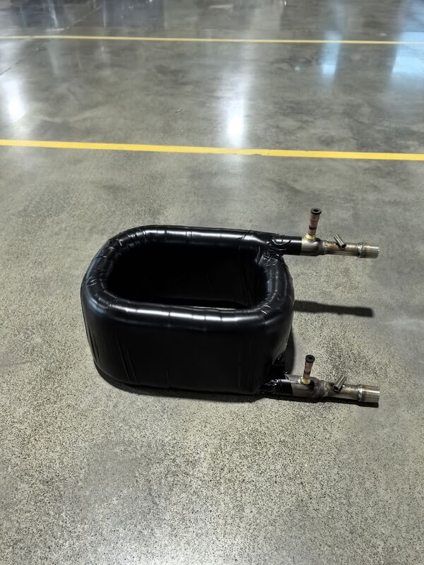 Intercambiador de calor coaxial de acero inoxidable con presión lateral de agua de 1,0 Mpa y compatibilidad con el refrigerante R407C