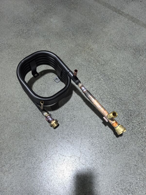 Intercambiador de calor coaxial de bajo mantenimiento con presión de refrigerante de 4.2 MPa y presión del lado del agua de 1.0 MPa para sistemas HVAC