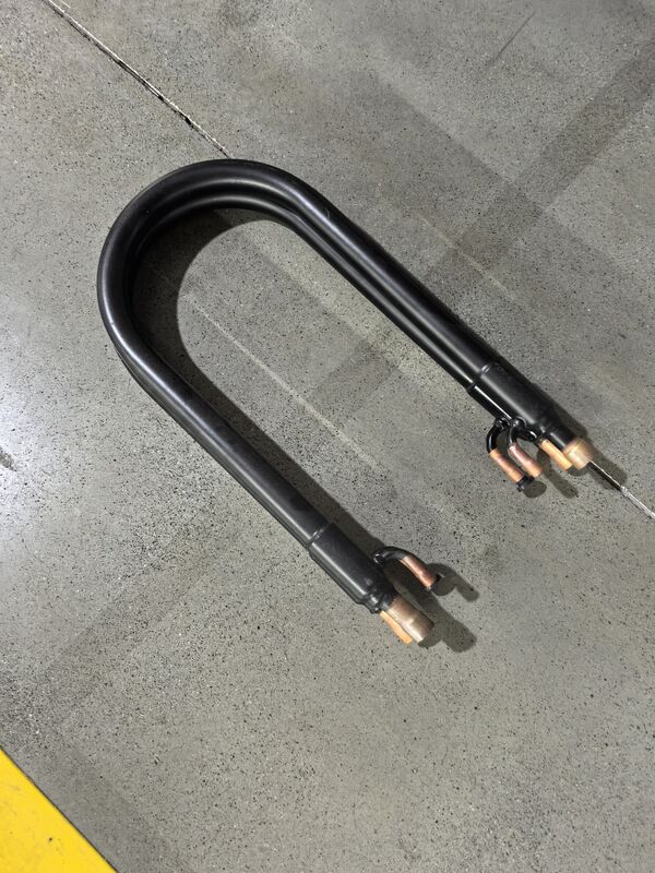 Intercambiador de calor coaxial de 140 mm de ancho con construcción de torsión en espiral y longitud de tubo de 3 a 20 m para una gestión térmica eficiente
