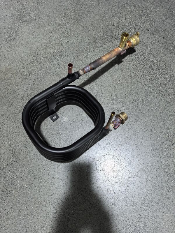 Intercambiador de calor marino con construcción de torsión en espiral, resistente a la corrosión y salida de refrigerante personalizable para el control de la temperatura del motor marino