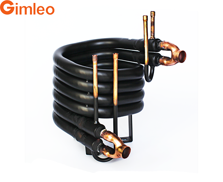 GY0135C Intercambiador de calor de tubo en tubo compacto de alta eficiencia para aplicaciones industriales de HVAC y refrigeración