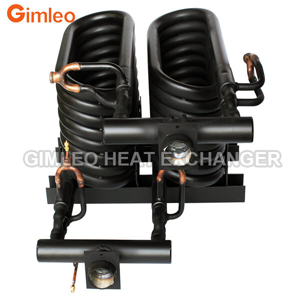 TUBO EVAPORADOR DE CONDENSADOR 20HP 70KW 240000 BTU en INTERCAMBIADOR DE CALOR DE TUBO INTERCAMBIADOR DE CALOR COAXIAL para HVACR