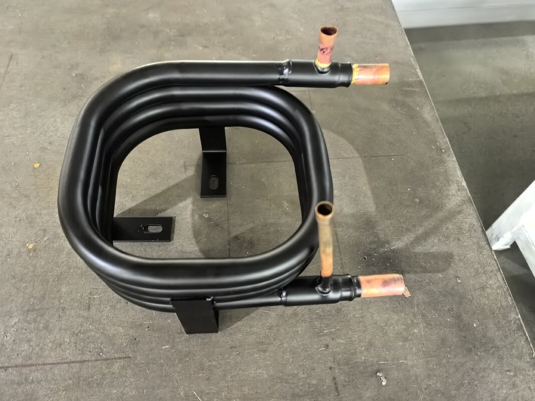 Tubo de intercambiador de calor de gabinete personalizado en configuración Coaxial de tubo que proporciona transferencia de calor e industrial duradero