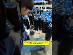 Cambiador de calor del titanio